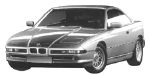 BMW E31 B0725 Fault Code