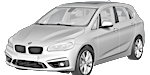 BMW F45 B0725 Fault Code